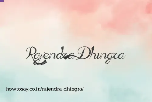 Rajendra Dhingra