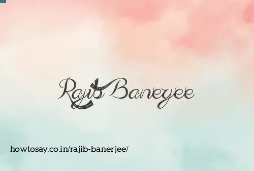 Rajib Banerjee