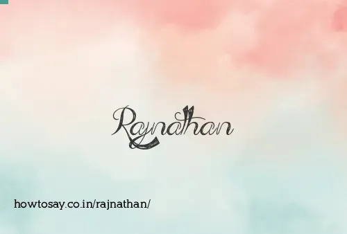 Rajnathan