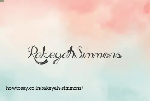 Rakeyah Simmons