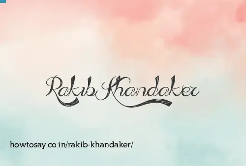 Rakib Khandaker