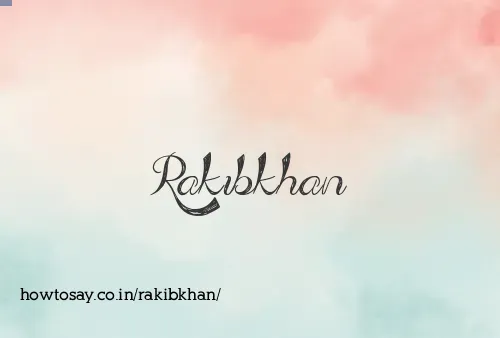 Rakibkhan