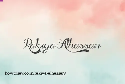 Rakiya Alhassan