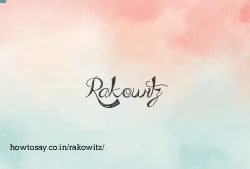 Rakowitz