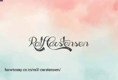 Ralf Carstensen