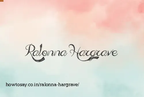 Ralonna Hargrave