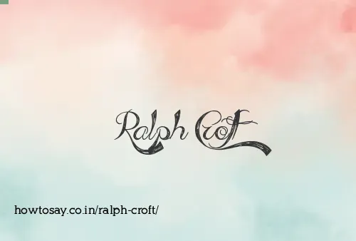 Ralph Croft