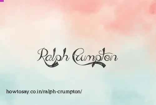 Ralph Crumpton