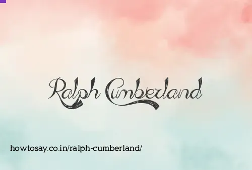 Ralph Cumberland
