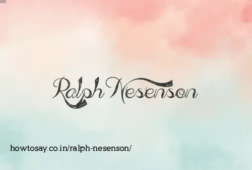 Ralph Nesenson