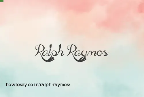 Ralph Raymos