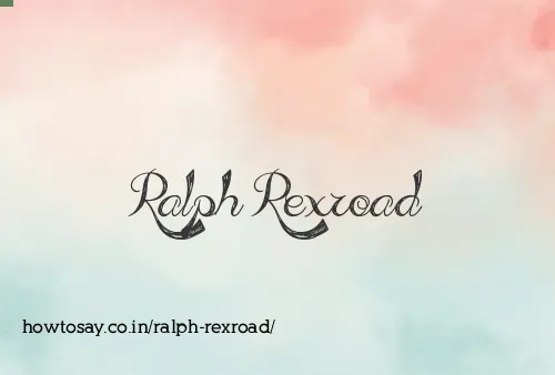 Ralph Rexroad