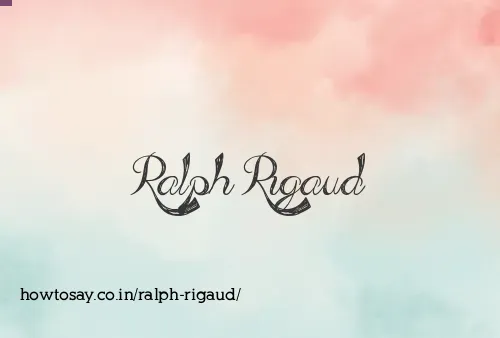 Ralph Rigaud