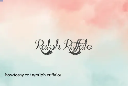 Ralph Ruffalo