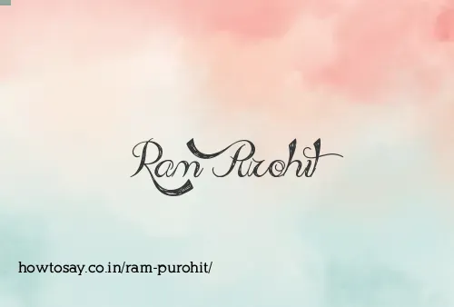 Ram Purohit
