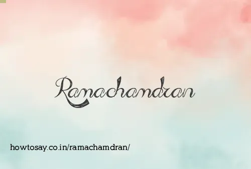 Ramachamdran
