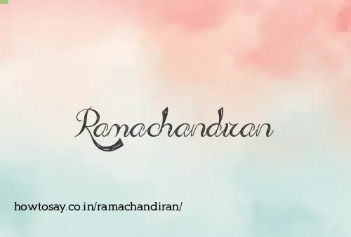 Ramachandiran