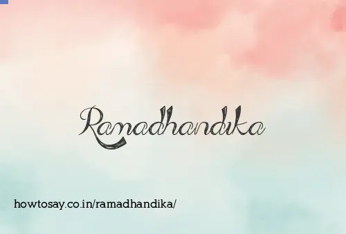 Ramadhandika