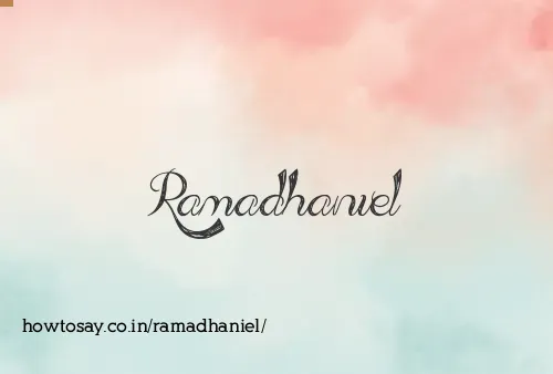 Ramadhaniel