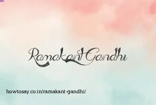 Ramakant Gandhi