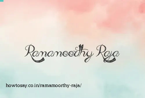 Ramamoorthy Raja