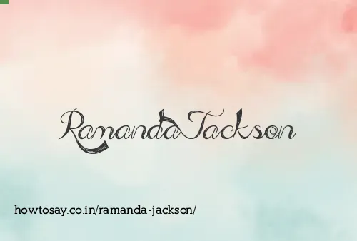 Ramanda Jackson