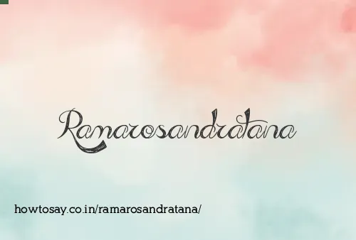 Ramarosandratana