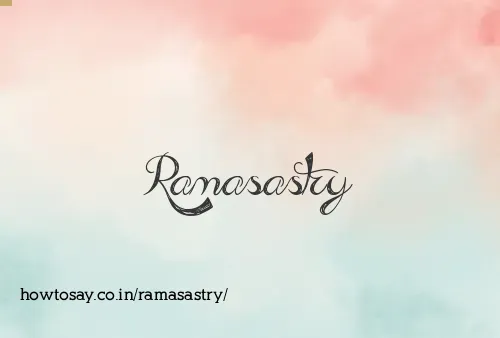 Ramasastry