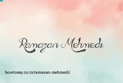 Ramazan Mehmedi
