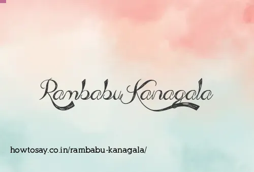 Rambabu Kanagala