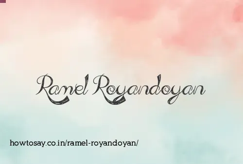 Ramel Royandoyan