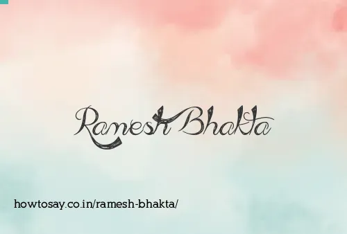 Ramesh Bhakta