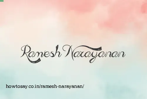 Ramesh Narayanan