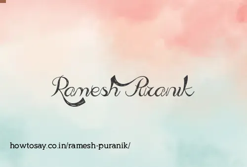Ramesh Puranik