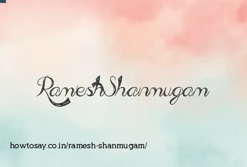 Ramesh Shanmugam