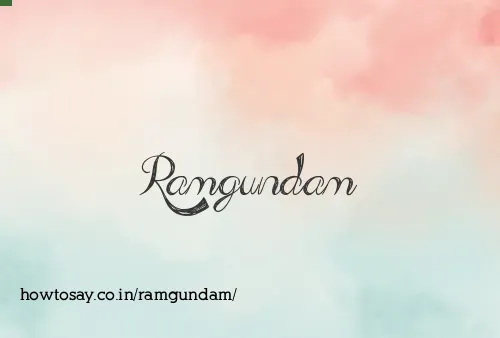 Ramgundam