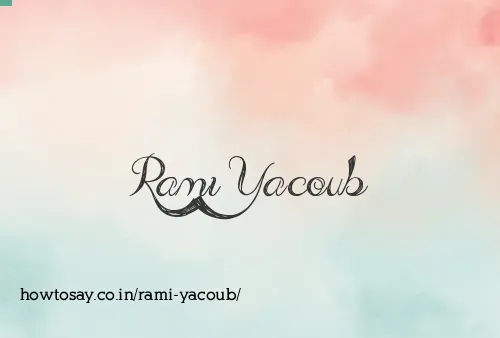 Rami Yacoub