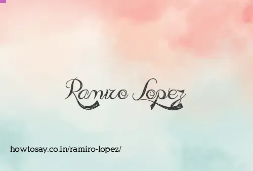 Ramiro Lopez