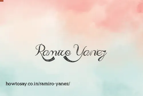 Ramiro Yanez