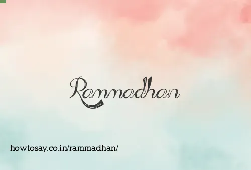 Rammadhan