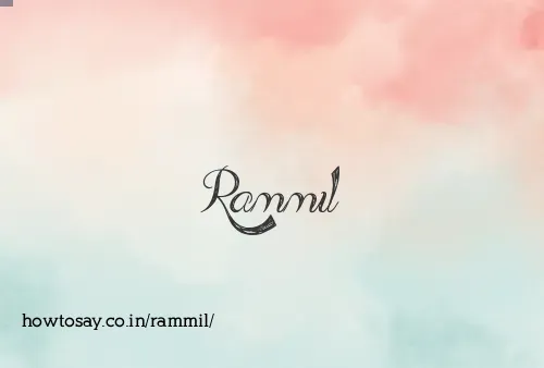 Rammil