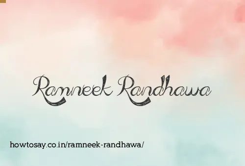 Ramneek Randhawa