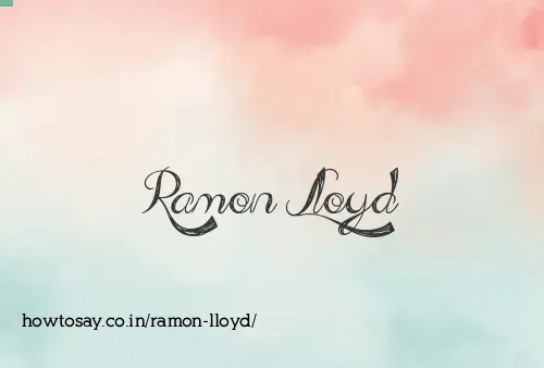 Ramon Lloyd
