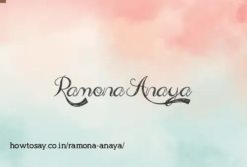 Ramona Anaya