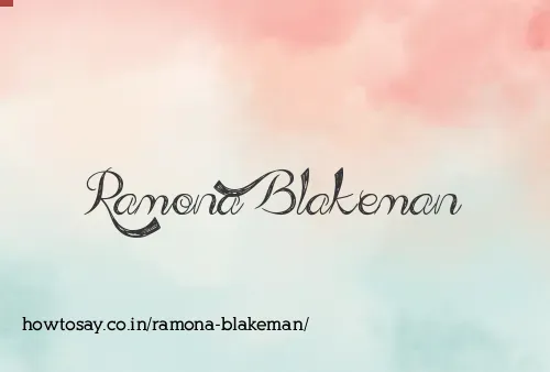 Ramona Blakeman