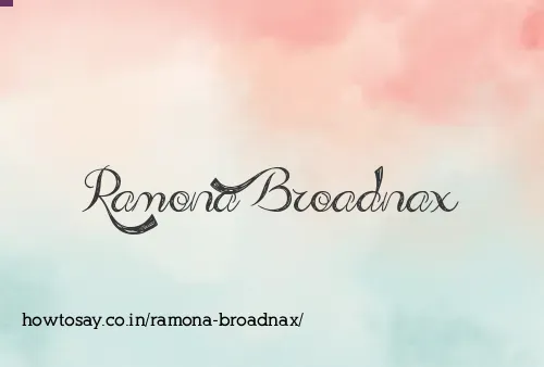 Ramona Broadnax