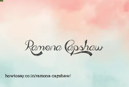 Ramona Capshaw