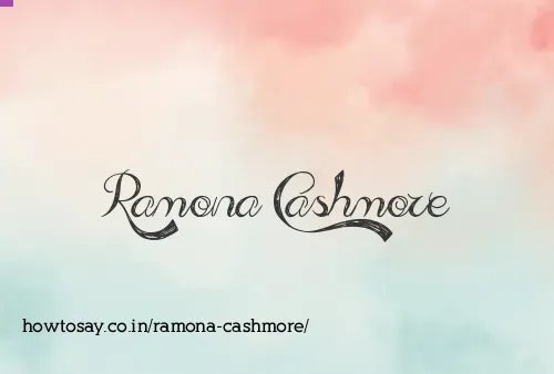 Ramona Cashmore