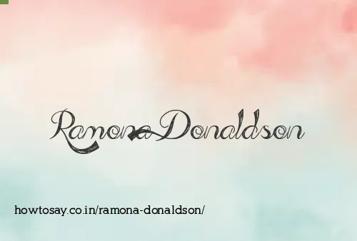 Ramona Donaldson