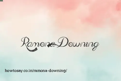 Ramona Downing